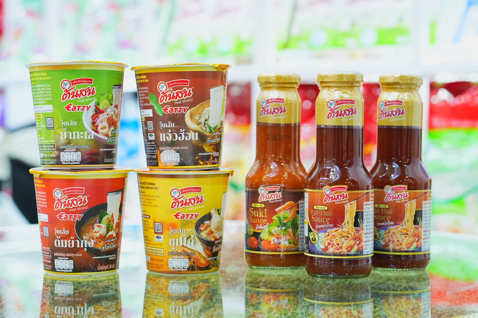 วุ้นเส้นต้นสน ลอนช์ “ต้นสน อีทซี่” 2 รสชาติใหม่ “ยำทะเล-ต้มยำ” พร้อมเปิดตัวมาสคอต “น้องต้นสน” ในงาน THAIFEX – ANUGA ASIA 2026